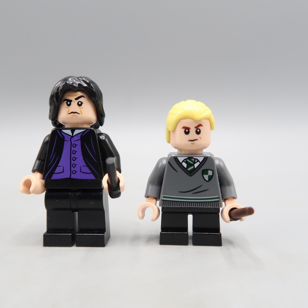 Lego Draco Malfoy & Professor Snape Minifigure Harry Potter lot